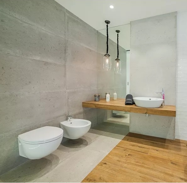 łazienka w stylu industrialnym - Multiwnętrza