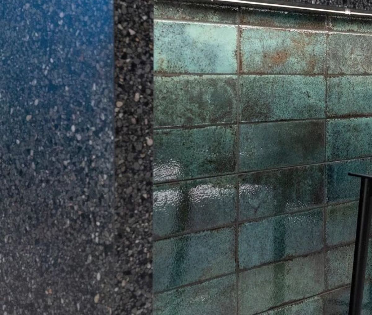 Zielone cegiełki brick vetri green – odważny akcent w nowoczesnej łazience -Multiwnętrza Zielone cegiełki brick vetri green – odważny akcent w nowoczesnej łazience - Multiwnętrza