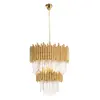 Maxlight vogue p0283 lampa wisząca złota