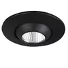 Dobac Yuca Round Tilted Black 3W KT6859-BK Oprawa podtynkowa