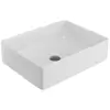 Olympia Ceramica Linea lavabi 50x38cm Umywalka nablatowa biała