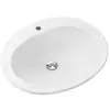 Olympia Ceramica Linea lavabi 58x49cm Umywalka wpuszczana w blat biała