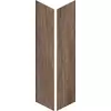 Rondine Vintage Brune Chevron 7,5x40,7 Płytka Gresowa