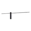 Maxlight  sabre w0283 kinkiet czarny ściemnialny z włacznikiem dotykowym