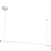 Maxlight organic horizon p0357d lampa wiszaca ściemnialna biała