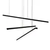 Maxlight trio p0311d lampa wisząca ściemnialna czarna