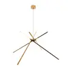 Maxlight p0457 lampa wisząca złota