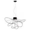 Axolight Hoops 3 Lampa Wisząca Czarna