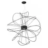 Axolight Hoops 6 Lampa Wisząca Czarna SPHOOPS6NENE