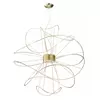 Axolight Hoops 6 Lampa Wisząca Złota