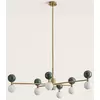 Aromas Dalt Lampa Wisząca Złota/Zielony Marmur C1280/6