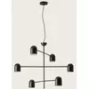 Aromas Pipe Lampa Wisząca Czarna C1293