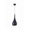 Maxlight drop p0233 lampa wisząca czarna