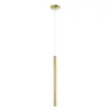 Maxlight organic p0459 lampa wisząca złoto szczotkowane