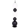 Maxlight f0058 lampa podłogowa czarna tama