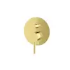 Kohlman Axel Gold Bateria Wannowa Podtynkowa Złota QW210AGD