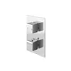 Kohlman Excelent Bateria Wannowa Termostatyczna Podtynkowa Chrom QW432H