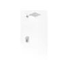 Kohlman Foxal Zestaw Prysznicowy Podtynkowy z deszczownicą 40cm Chrom QW220FQ40