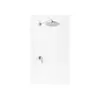 Kohlman Proxima Zestaw Prysznicowy Podtynkowy z deszczownicą 40cm Chrom QW220PR40