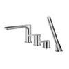 Kohlman Texen Bateria Wannowa 4-otworowa Chrom QB244T