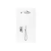 Kohlman Texen Zestaw Prysznicowy Podtynkowy z deszczownicą 30cm Chrom QW210TR30