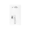 Kohlman Wexpo Zestaw Prysznicowy Podtynkowy z deszczownicą 20cm Chrom QW210WR20