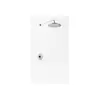 Kohlman Axel Zestaw Prysznicowy Podtynkowy z deszczownicą 30cm Chrom QW220AR30