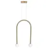 Maxlight p0514 lampa wisząca enigma złota