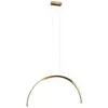 Maxlight p0521 lampa wisząca trio arc i brusched gold