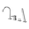 Kohlman Nexen-S Bateria Wannowa 4-otworowa Chrom SQB244U