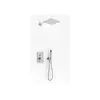 Kohlman Nexen Zestaw Prysznicowy Podtynkowy z deszczownicą 30cm Chrom QW210UQ30