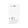 Kohlman Saxo Zestaw Prysznicowy Podtynkowy z deszczownicą 35cm Chrom QW211SQ35-007