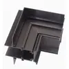Maxlight magnetic mt0009 kątownik czarny do użycia przy uskoku na suficie do szyn mt0006, mt0007