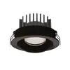 Maxlight h0095 4000k oprawa wpustowa cyklop czarna ip65