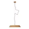 Maxlight p0550 lampa wisząca tamago oak wood