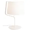 Maxlight chicago t0028 lampa stołowa biały abażur