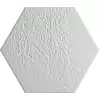 Codicer95 Milano White Hex 25x22 Płytka Gresowa Podłogowo-Ścienna