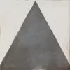 płytka ceramiczna biała geometryczna