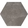 Equipe Hexatile Cement BLACK 17,5 x 20  płytka gresowa matowa