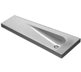 Hatria Grandangolo 130x50cm Umywalka Podwieszana Trapezowa lewa