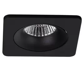 Dobac Arya Square Black 8W KT6658-1-BK Oprawa podtynkowa