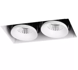 Dobac Baltic Trimless Double Heads White 2x8W KT6645-2-WH Oprawa podtynkowa