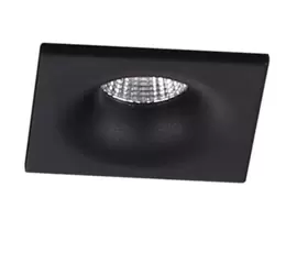 Dobac Yuca Square Black 3W KT6858-BK Oprawa podtynkowa