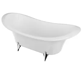 Olympia Ceramica Formosa 185x85cm Wanna wolnostojąca biała