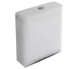 Olympia Ceramica Clear 36x46x13,5cm Zbiornik do kompaktu biały