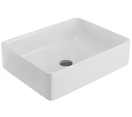 Olympia Ceramica Linea lavabi 50x38cm Umywalka nablatowa biała