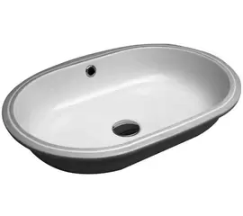 Olympia Ceramica Linea lavabi 55x38cm Umywalka podblatowa biała