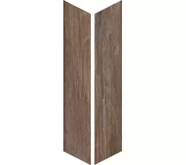 Rondine Vintage Brune Chevron 7,5x40,7 Płytka Gresowa