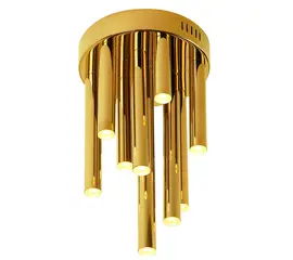 Maxlight organic c0197d plafon złoty