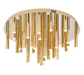 Maxlight organic c0188d plafon złoty